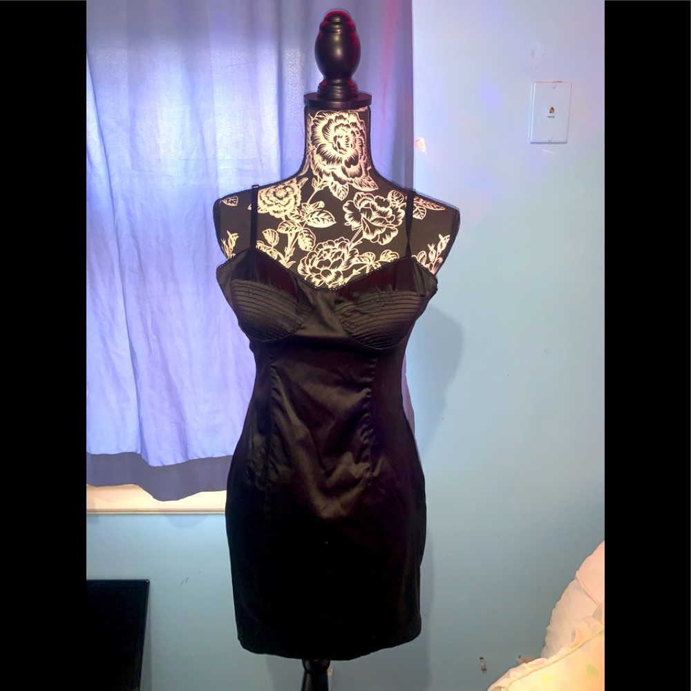 Black Leather Dress